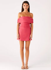 Kierra Mini Dress - Coral