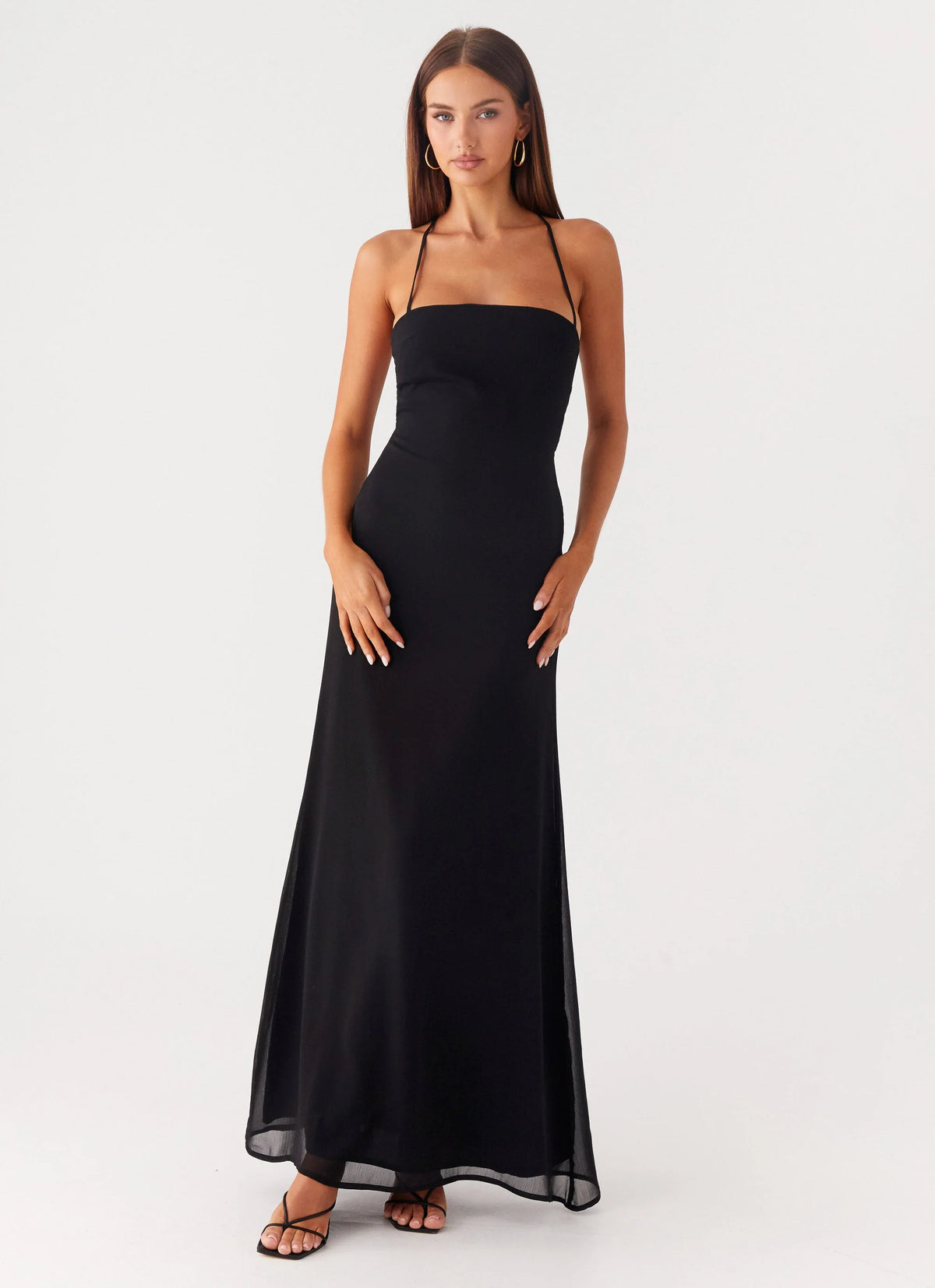 Peggy Maxi Dress - Black