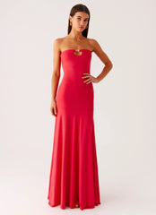 Hurts Like Hell Maxi Dress - Pink