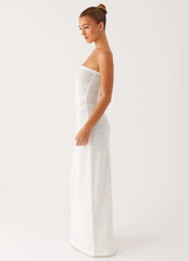 Arli Strapless Maxi Dress - Ivory