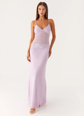 Sweet On You Maxi Dress - Lavender