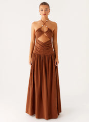 Paltrow Maxi Dress - Chocolate