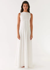 Maloney Maxi Dress - White