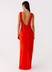 Ramiro Maxi Dress - Red
