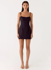 Clementine Mini Dress - Black