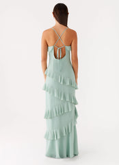 Country Club Maxi Dress - Sage