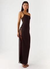 Hartwell Maxi Dress - Chocolate