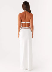 Main Focus Maxi Dress - White