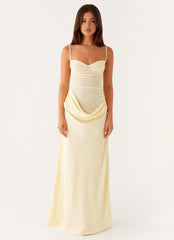 Romy Maxi Dress - Yellow
