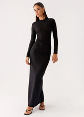 Kamora Maxi Dress - Black
