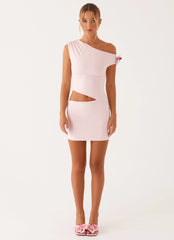 Castaway Mini Dress - Pink