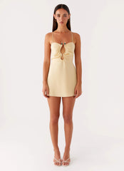 Zuma Mini Dress - Yellow