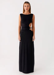 Jayana Maxi Dress - Black