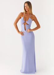 Roberta Maxi Dress - Heather Blue